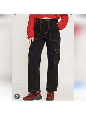 BDG | Urban Outfitters Women's Relaxed Skate Jeans Size 28 Black Cargo